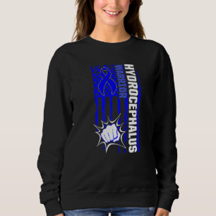 Hydrocephalus Survivor Inspiring Awareness Warrior Sweatshirt