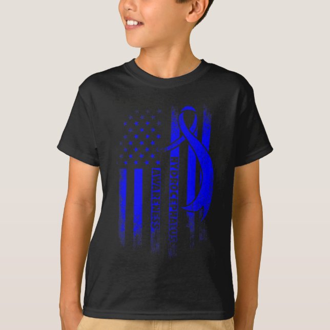 Hydrocephalus Survivor Overcome Awareness Warrior  T-Shirt (Front)