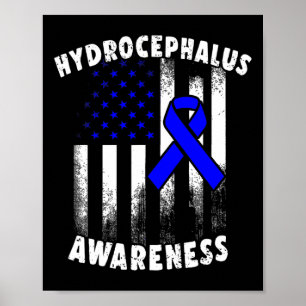 Hydrocephalus Survivor Plan Awareness Warrior Poster