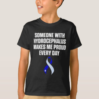 Hydrocephalus Survivor Proud Awareness Warrior  T-Shirt