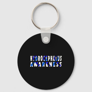 Hydrocephalus Survivor Research Awareness Warrior  Key Ring