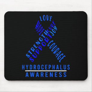 Hydrocephalus Survivor Safety Awareness Warrior Mouse Pad