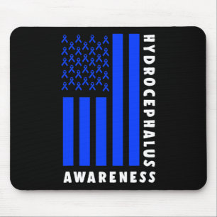 Hydrocephalus Survivor Signs Awareness Warrior Mouse Pad