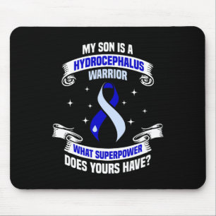 Hydrocephalus Survivor Son Power Awareness Warrior Mouse Pad