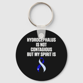Hydrocephalus Survivor Spirit Awareness Warrior  Key Ring