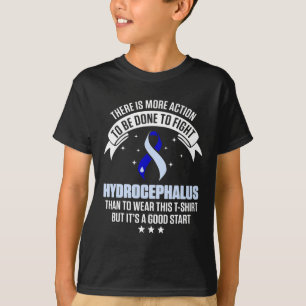 Hydrocephalus Survivor Wear Awareness Warrior  T-Shirt