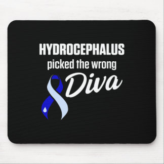 Hydrocephalus Survivor Wrong Awareness Warrior 1 Mouse Pad