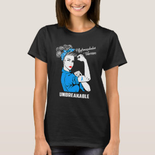 Hydrocephalus Warrior Unbreakable Awareness Hydro T-Shirt