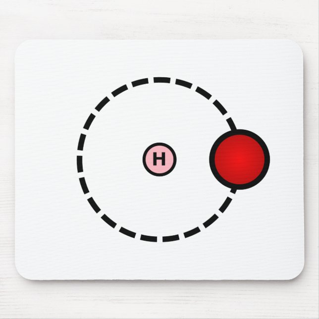Hydrogen Atom Mouse Pad (Front)