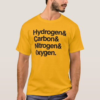 Hydrogen & Carbon & Nitrogen & Oxygen T-Shirt
