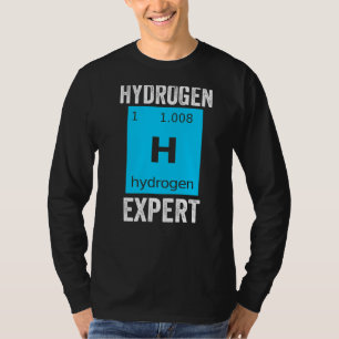 Hydrogen Expert Hybrid Periodic Energy Power T-Shirt