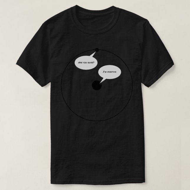 Hydrogen Humour T-Shirt (Design Front)