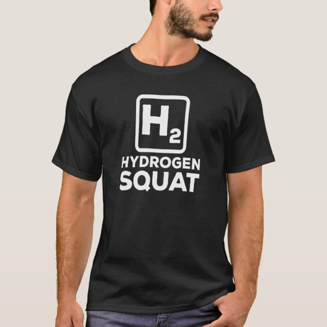 Hydrogen Is The Future Fuel Cell Vehicles Hydrogen T-Shirt (Front)