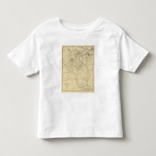 Hydrographical Basin of Mississippi River Toddler T-Shirt