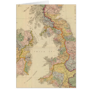 Hydrographical map, British Isles