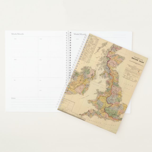 Hydrographical map, British Isles Planner (Display)
