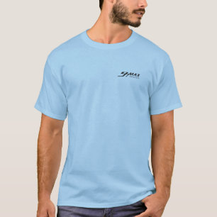 Hydroplane 01 Lt Blue Back Logo T-Shirt