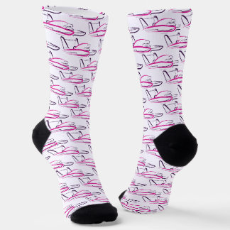 Hydroplane 01 Pink Socks