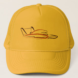 Hydroplane 01 Sand on Yellow Trucker Hat