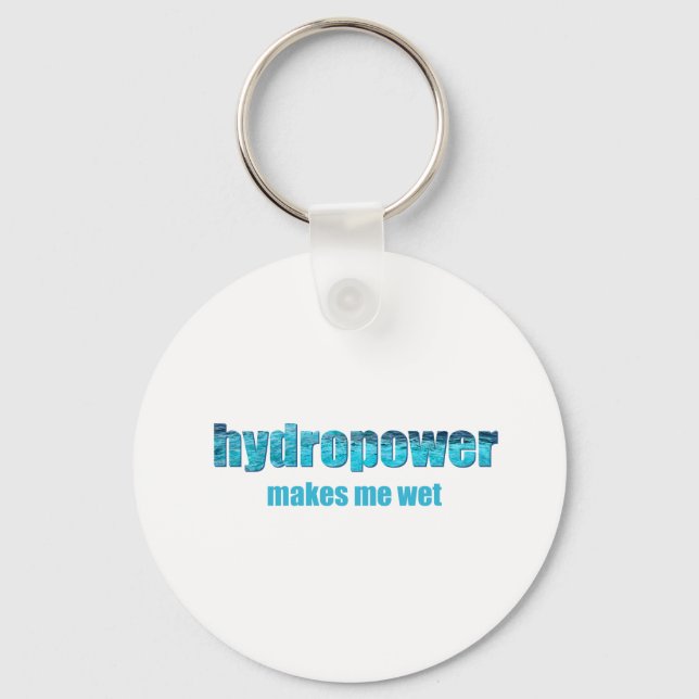Hydropower Wet! Key Ring (Front)