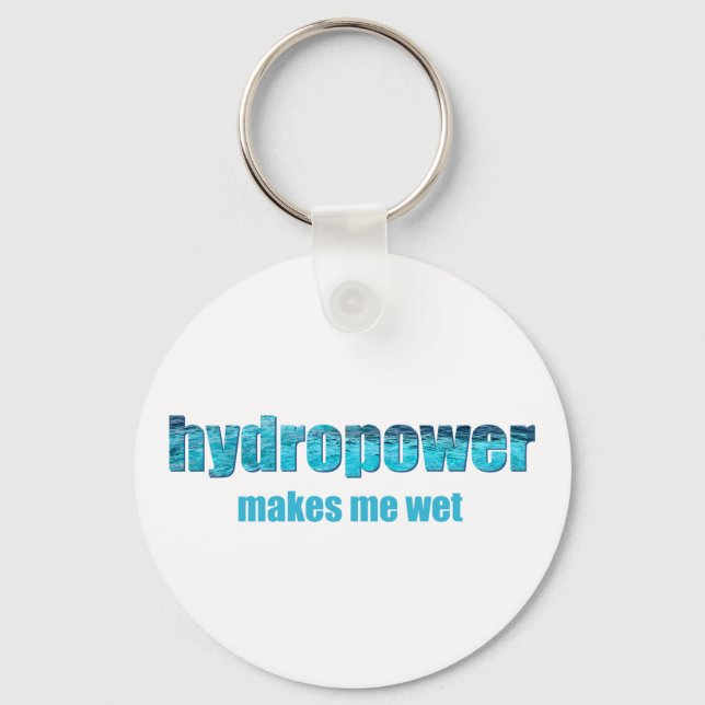 Hydropower Wet! Key Ring (Front)
