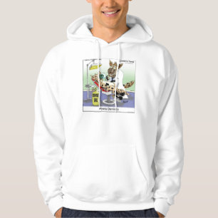 Hyena Dentistry Funny Hoodie by Rick London