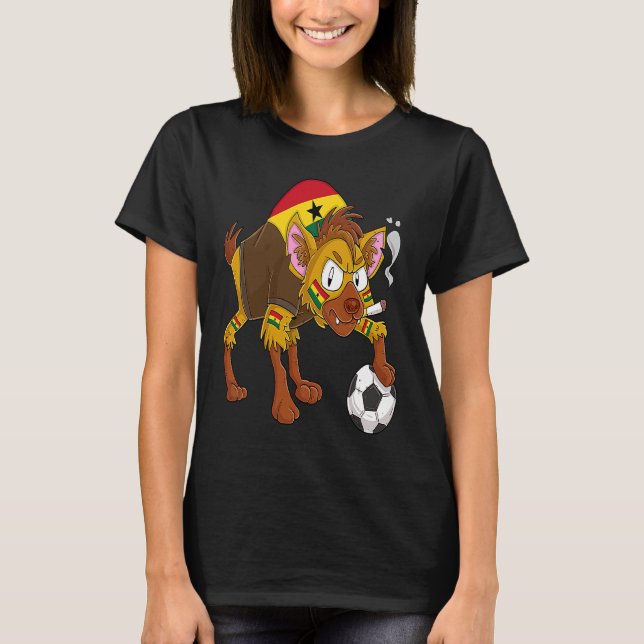 Hyena Fan Ghana T-Shirt (Front)