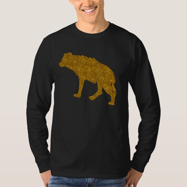 Hyena  For Women Girl Hyaena Animal Aardwolf Lover T-Shirt (Front)