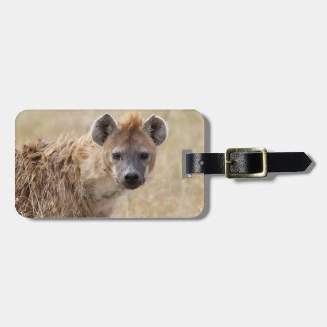 Hyena Luggage Tag (Front Horizontal)
