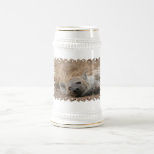 Hyena Picture Beer Stein