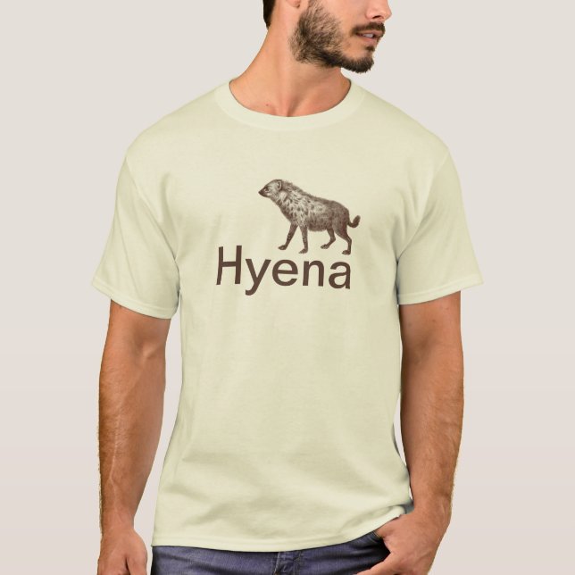 Hyena T-Shirt - Images Front and Back (Front)