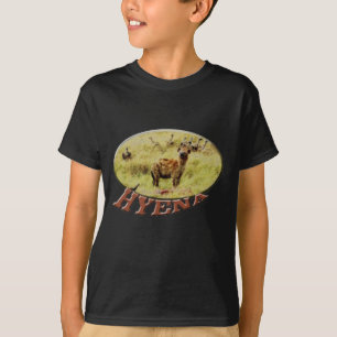 Hyena wildlife safari mens / teens t-shirts