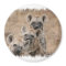Hyenas Square Magnet