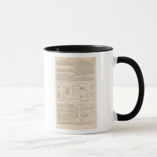 Hyetographic or Rain Map of the World continued Mug