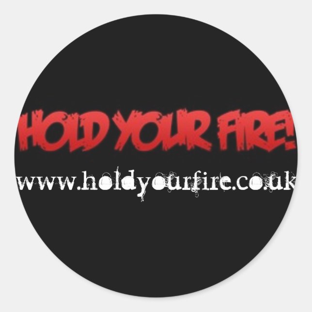 HYF! Black sticker with WWW (Front)