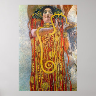 Hygeia by Gustav Klimt Poster