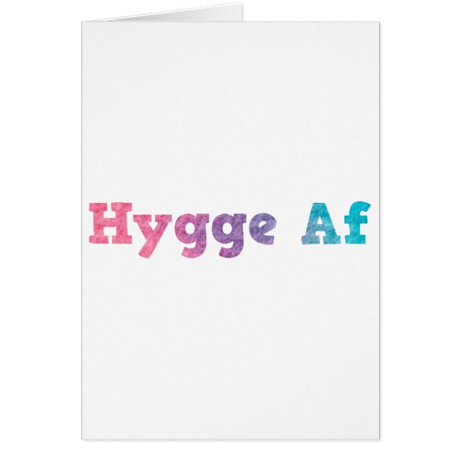 hygge af (Front)