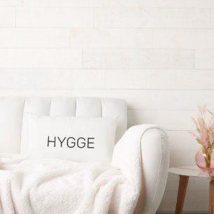Hygge Black Lumbar Cushion