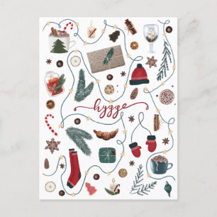 Hygge Christmas Collection Postcard