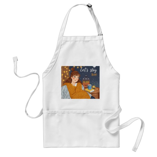 Hygge Cosy Candlelight Night Celebrate  Standard Apron (Front)