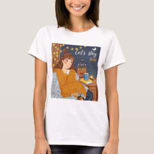 Hygge Cosy Candlelight Night Celebrate T-Shirt