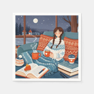 Hygge Cosy Night _ Celebrate cosy nights Napkin