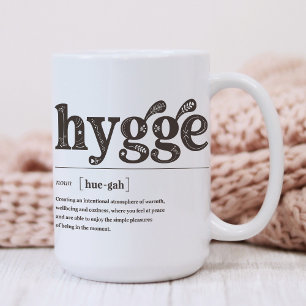 Hygge Definition Danish Quote Cosy Season Coffee Mug