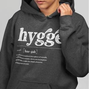 Hygge Definition Danish Quote Nordic Cosy Season Hoodie