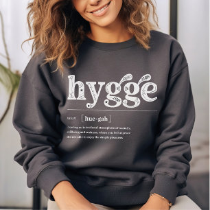 Hygge Definition Danish Quote Nordic Cosy Season Sweatshirt