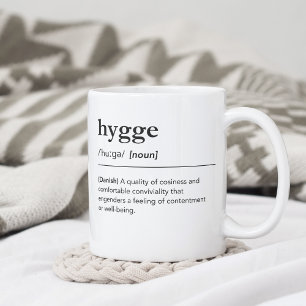 Hygge definition scandinavian cosy season coffee mug