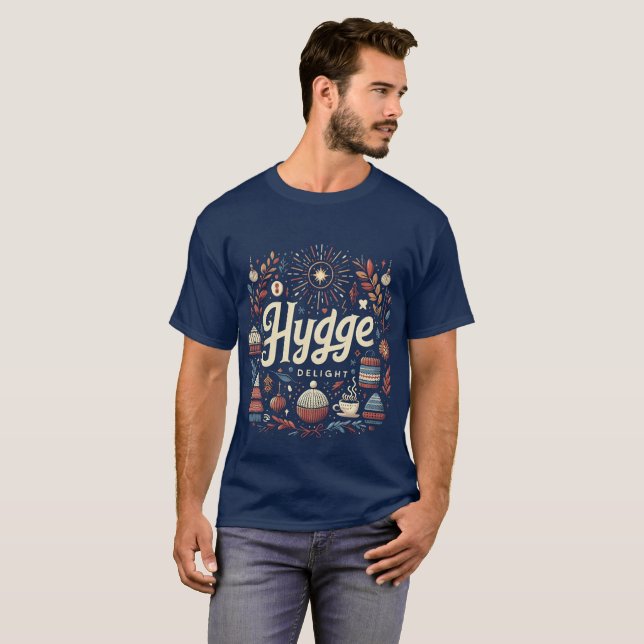 Hygge Delight T-shirt (for Men) (Front Full)