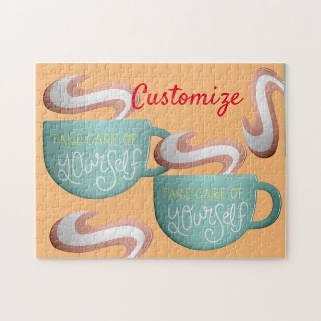 Hygge Drink Self-Care Thunder_Cove  Jigsaw Puzzle (Horizontal)