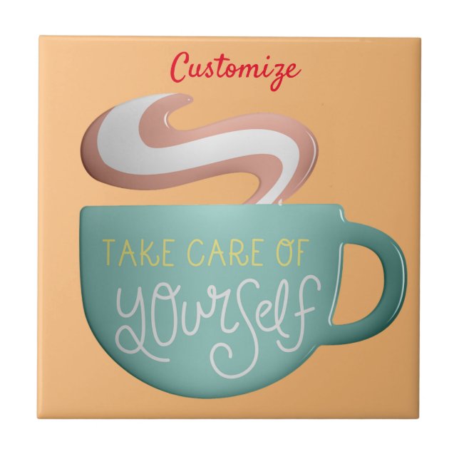 Hygge Drink Self-Care Thunder_Cove   Tile (Front)
