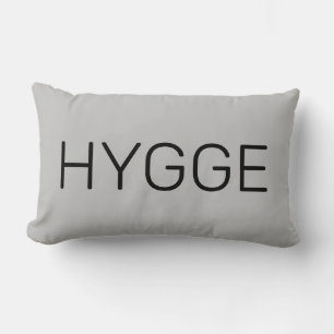 Hygge Gray Lumbar Cushion